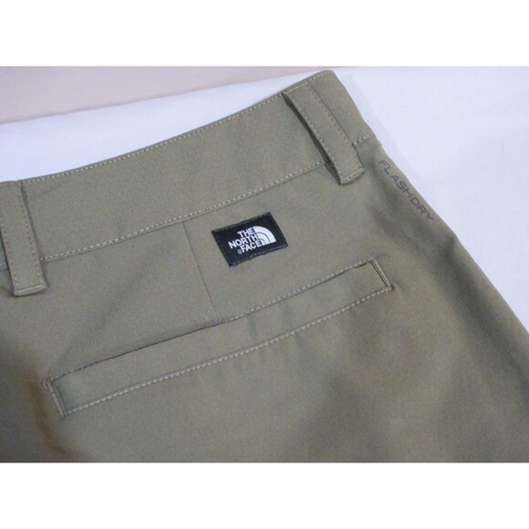 The North Face Green Lightweight Outdoor Casual Shorts Mens 34 Flash Dry - Picture 6 of 6